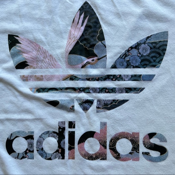 Adidas Asian Arena Kimono Track Tee + Leggings Set Crane Rare HTF XS Rita Ora - Picture 4 of 12